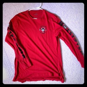 Hollister graphic long sleeve tee